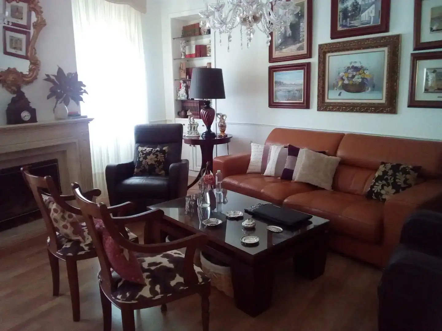 Sala d'estar de Casa o xalet en venda en Punta Umbría amb Aire condicionat i Balcó