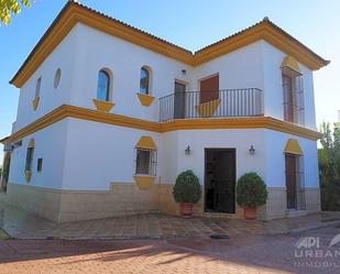 Vista exterior de Casa o xalet en venda en Lucena amb Aire condicionat, Jardí privat i Terrassa