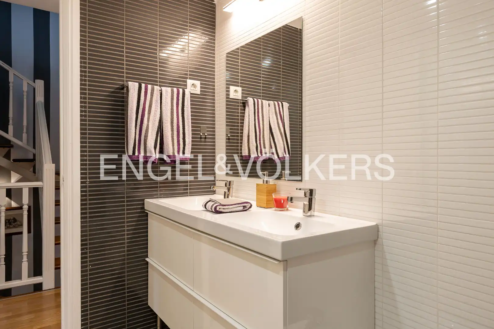 Bathroom of Country homes for rent in Madrid  with Air Conditioner, Heating and Private garden