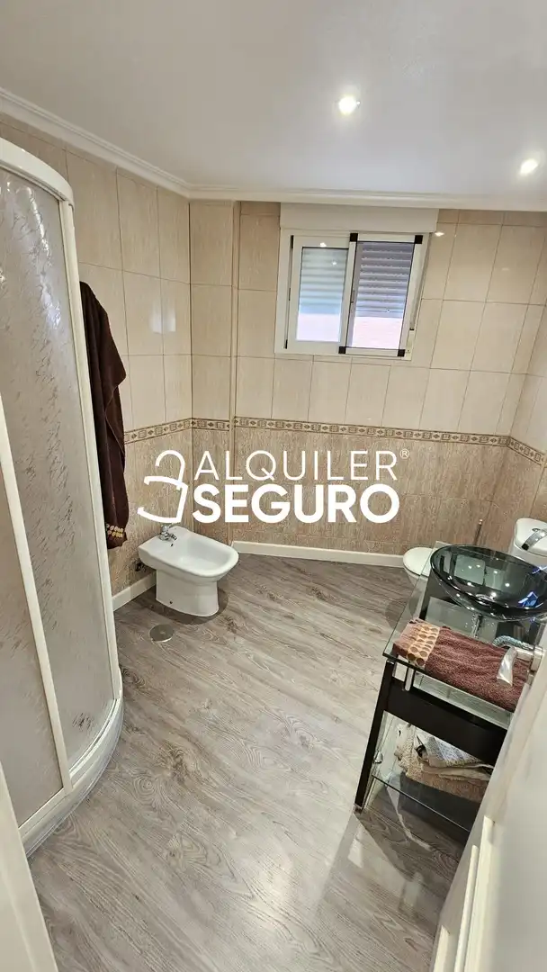 Badezimmer von Wohnung zur Miete in Lorquí mit Klimaanlage, Heizung und Möbliert