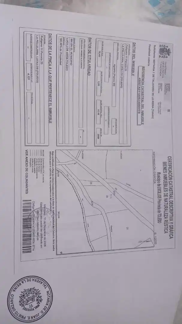 Terreno en venta en Lucillos, Toledo