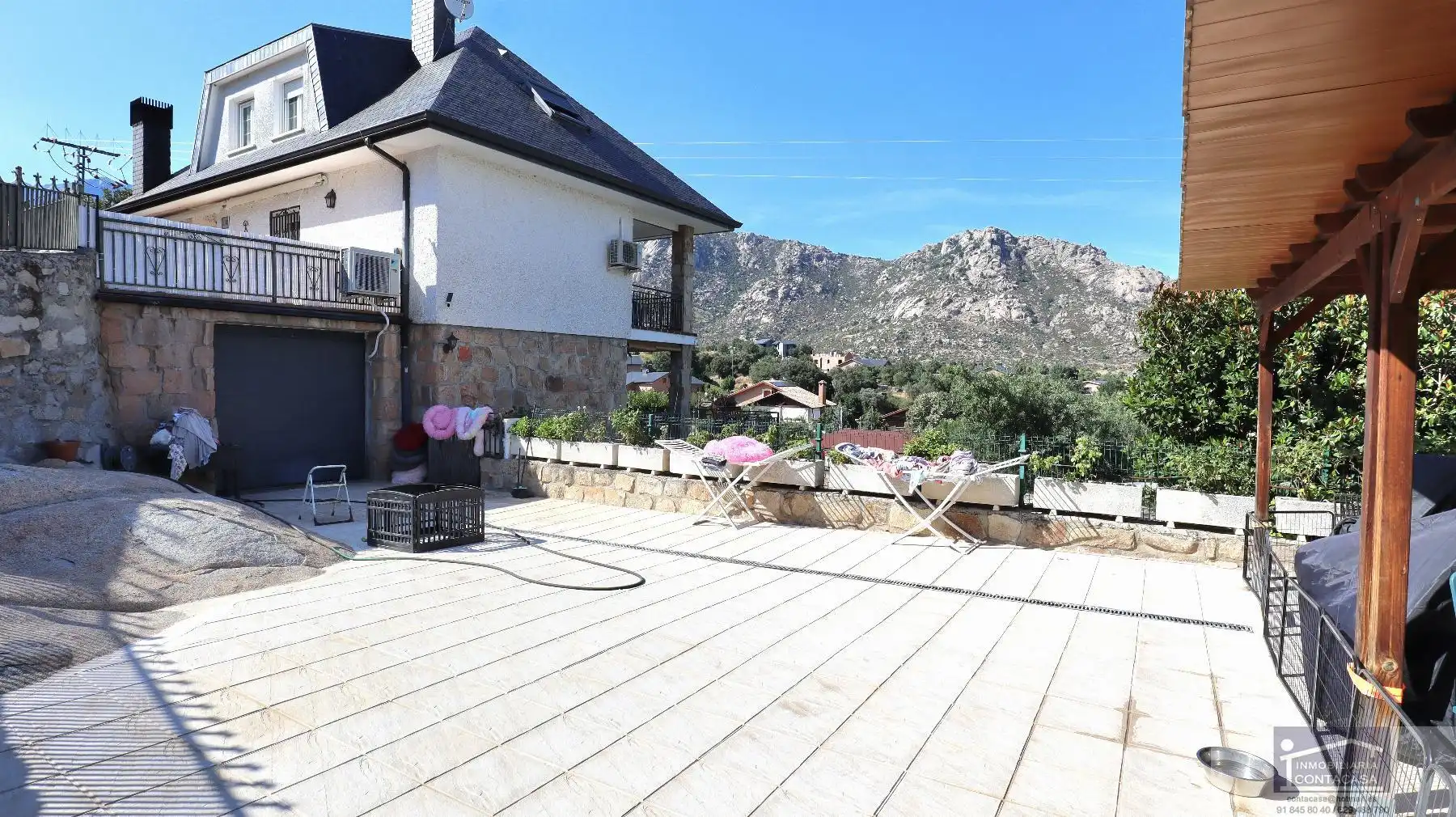 Terraza de Casa o chalet en venta en El Boalo - Cerceda – Mataelpino con Aire acondicionado, Calefacción y Terraza