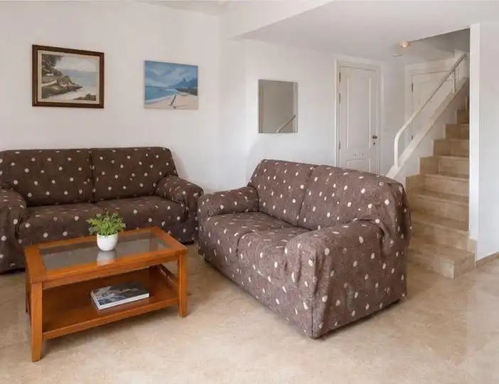 Sala de estar de Dúplex en venta en Alcúdia con Aire acondicionado, Calefacción y Jardín privado