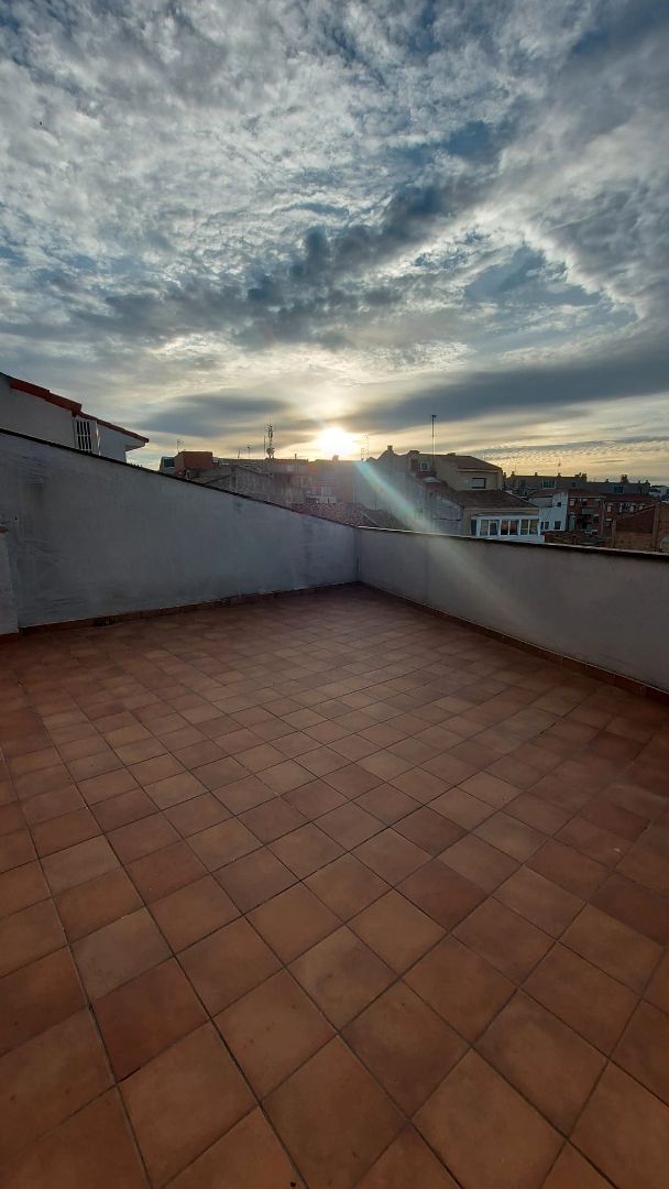 Terrace of Flat for sale in Caspe  with Heating, Parquet flooring and Terrace