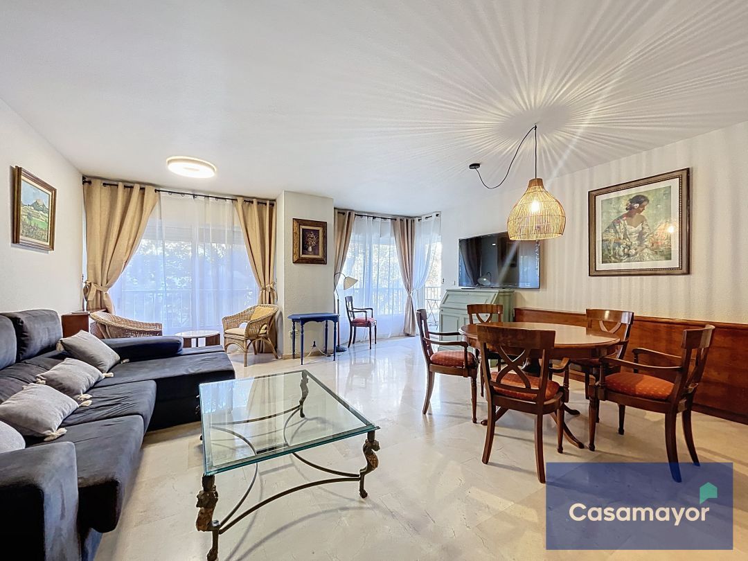 Living room of Flat to rent in Alicante / Alacant  with Air Conditioner, Heating and Washing machine