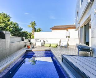 Swimming pool of Single-family semi-detached for sale in Sant Pere de Ribes  with Air Conditioner, Terrace and Swimming Pool