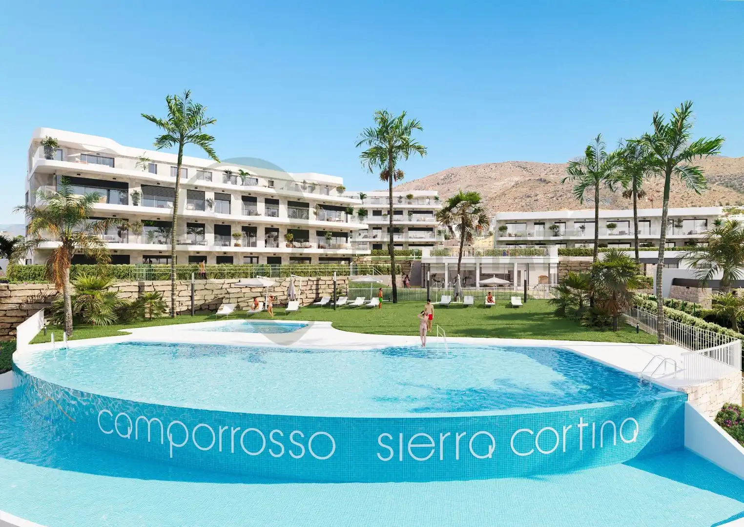 Vista exterior de Piso en venta en Altea con Aire acondicionado, Calefacción y Jardín privado