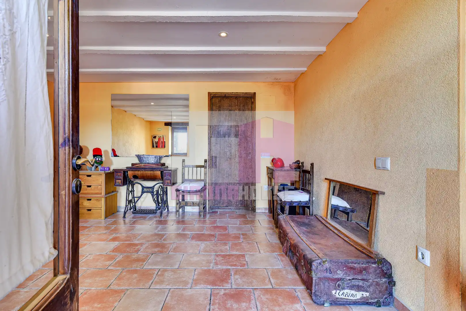 Sala d'estar de Casa o xalet en venda en Sant Andreu Salou amb Aire condicionat, Calefacció i Jardí privat