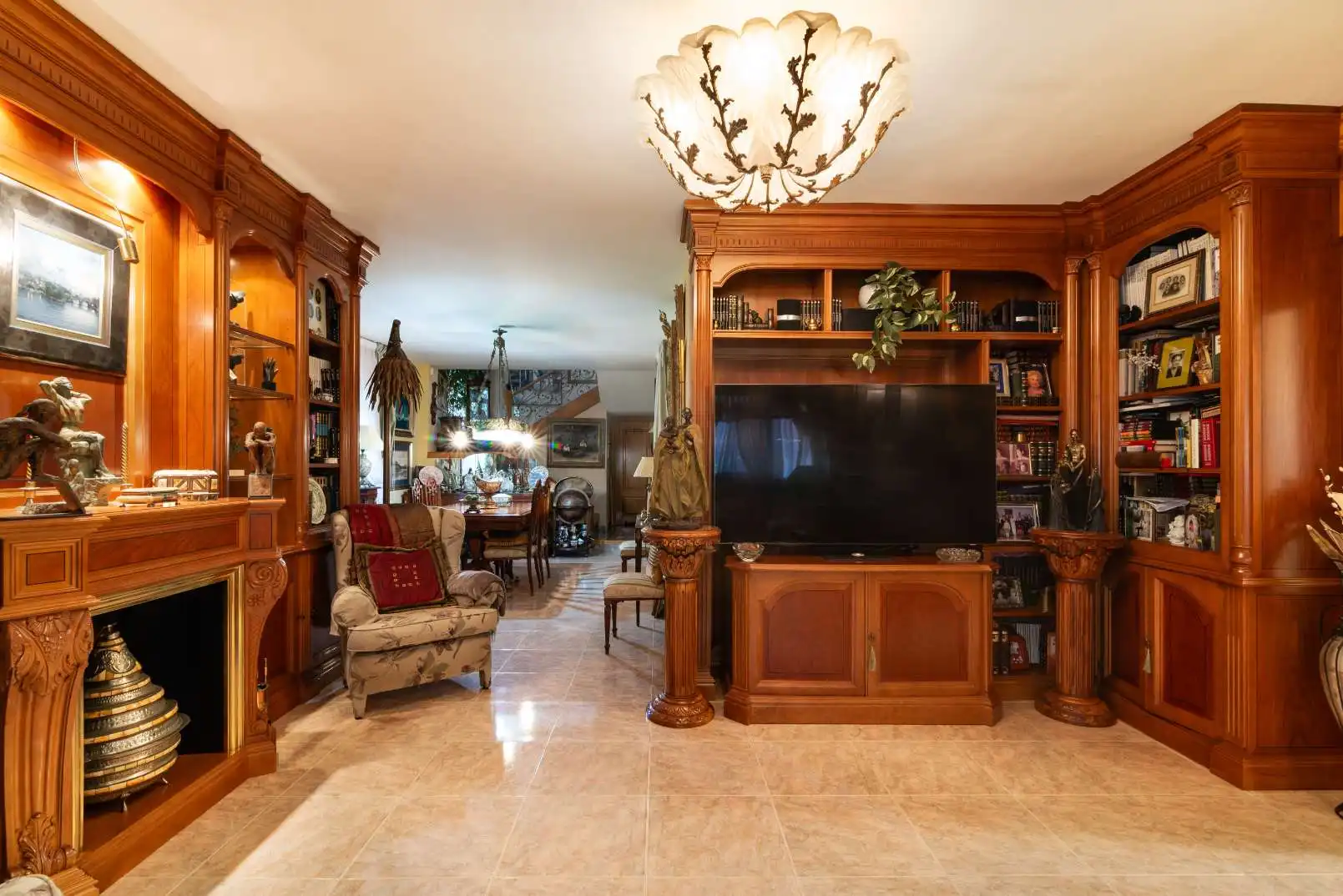 Sala d'estar de Casa o xalet en venda en Nuevo Baztán amb Aire condicionat, Calefacció i Jardí privat