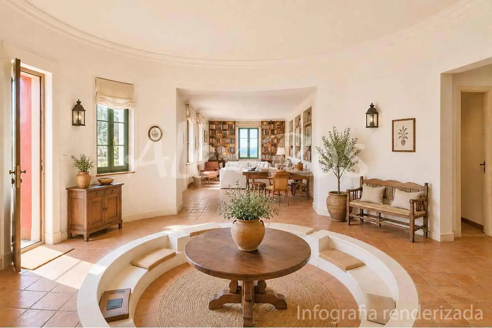 Sala de estar de Casa o chalet en venta en Begur con Piscina