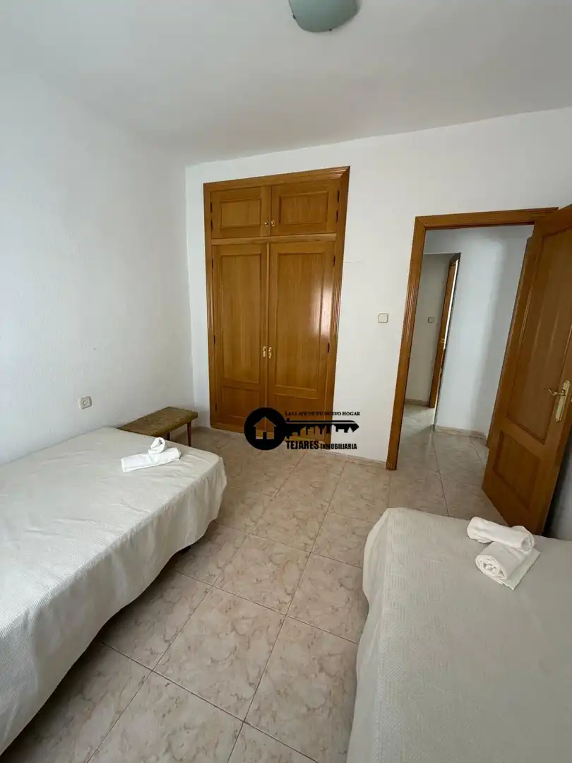 Schlafzimmer von Wohnung zur Miete in Albacete mit Möbliert
