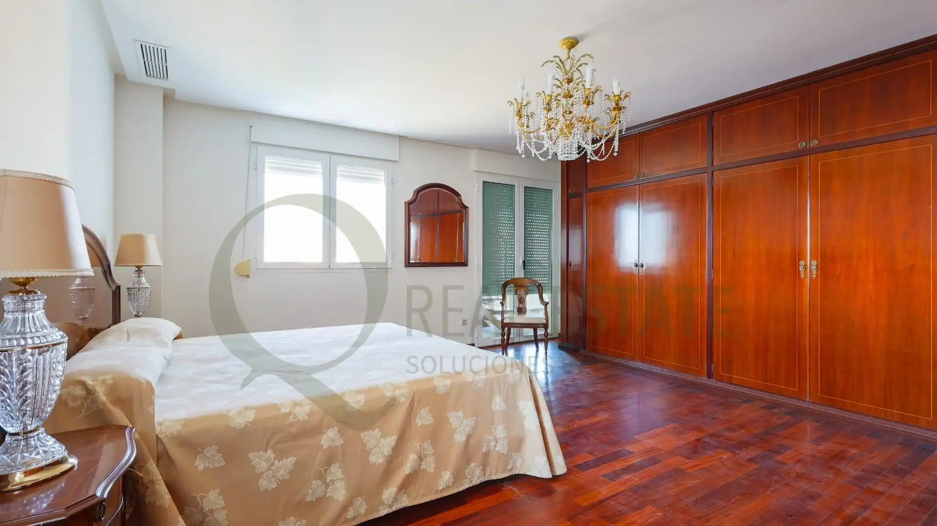 Schlafzimmer von Dachboden zur Miete in Alicante / Alacant mit Klimaanlage, Privatgarten und Terrasse