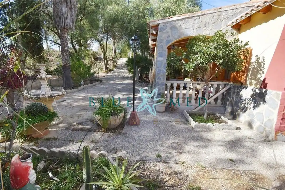 Vista exterior de Casa o chalet en venta en Ricote con Calefacción, Jardín privado y Terraza