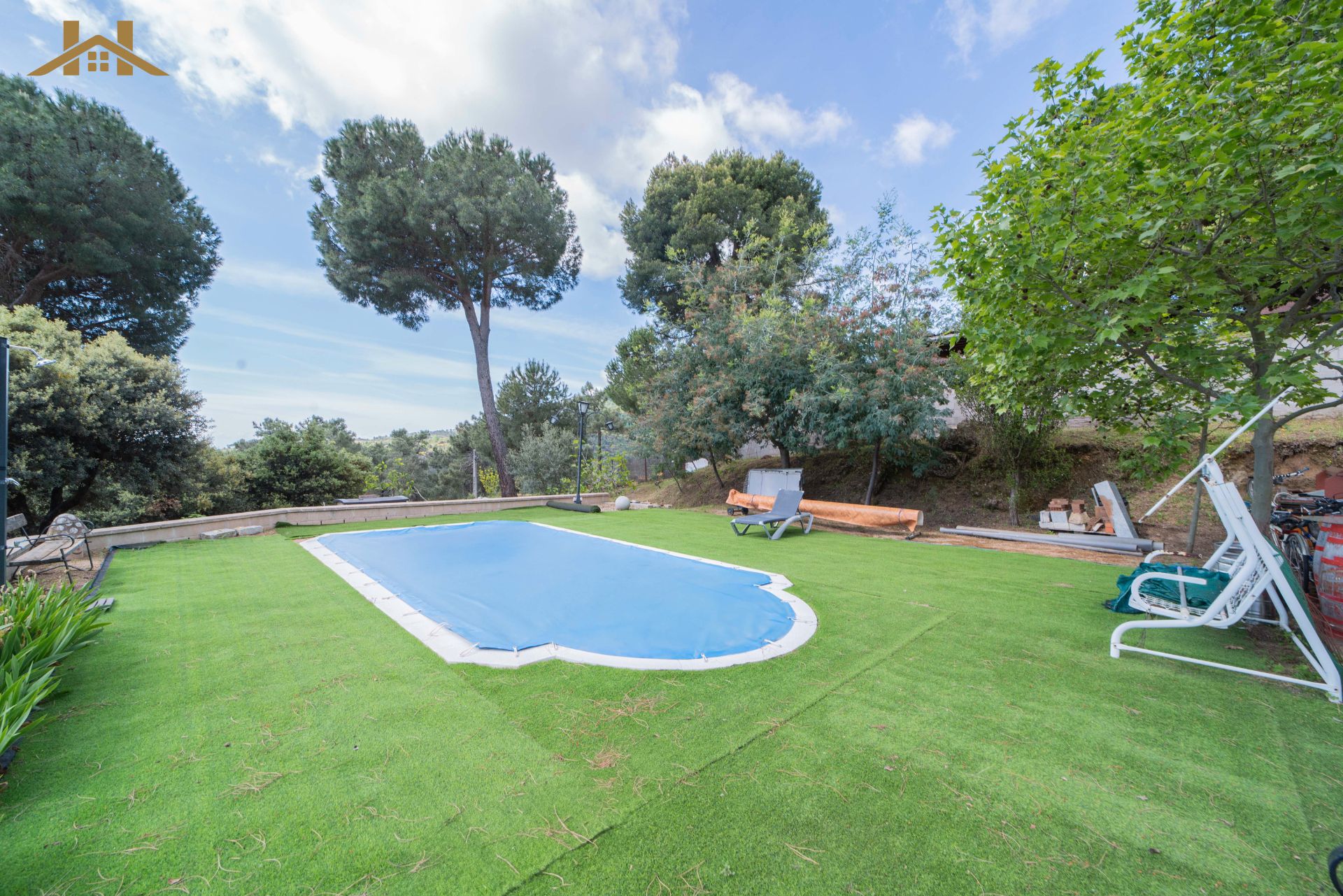 Swimming pool of House or chalet for sale in Cadalso de los Vidrios  with Heating, Private garden and Swimming Pool