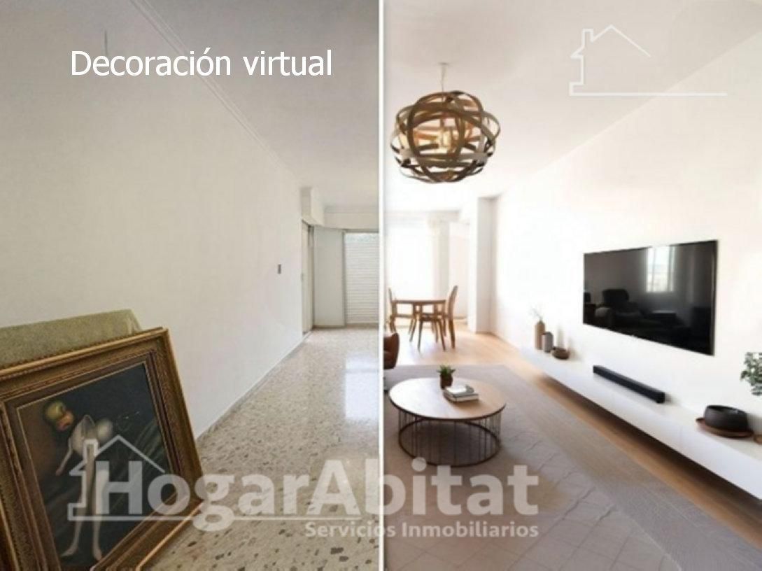 Living room of Flat for sale in Tavernes de la Valldigna  with Terrace, Storage room and Balcony