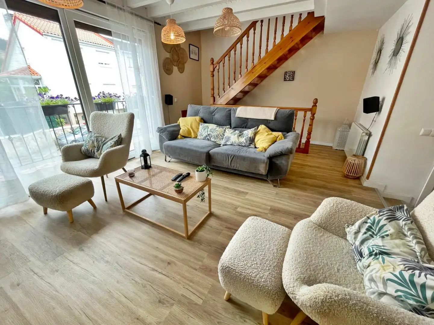 Living room of Detached homes for sale in Piélagos  with Heating, Private garden and Parquet flooring