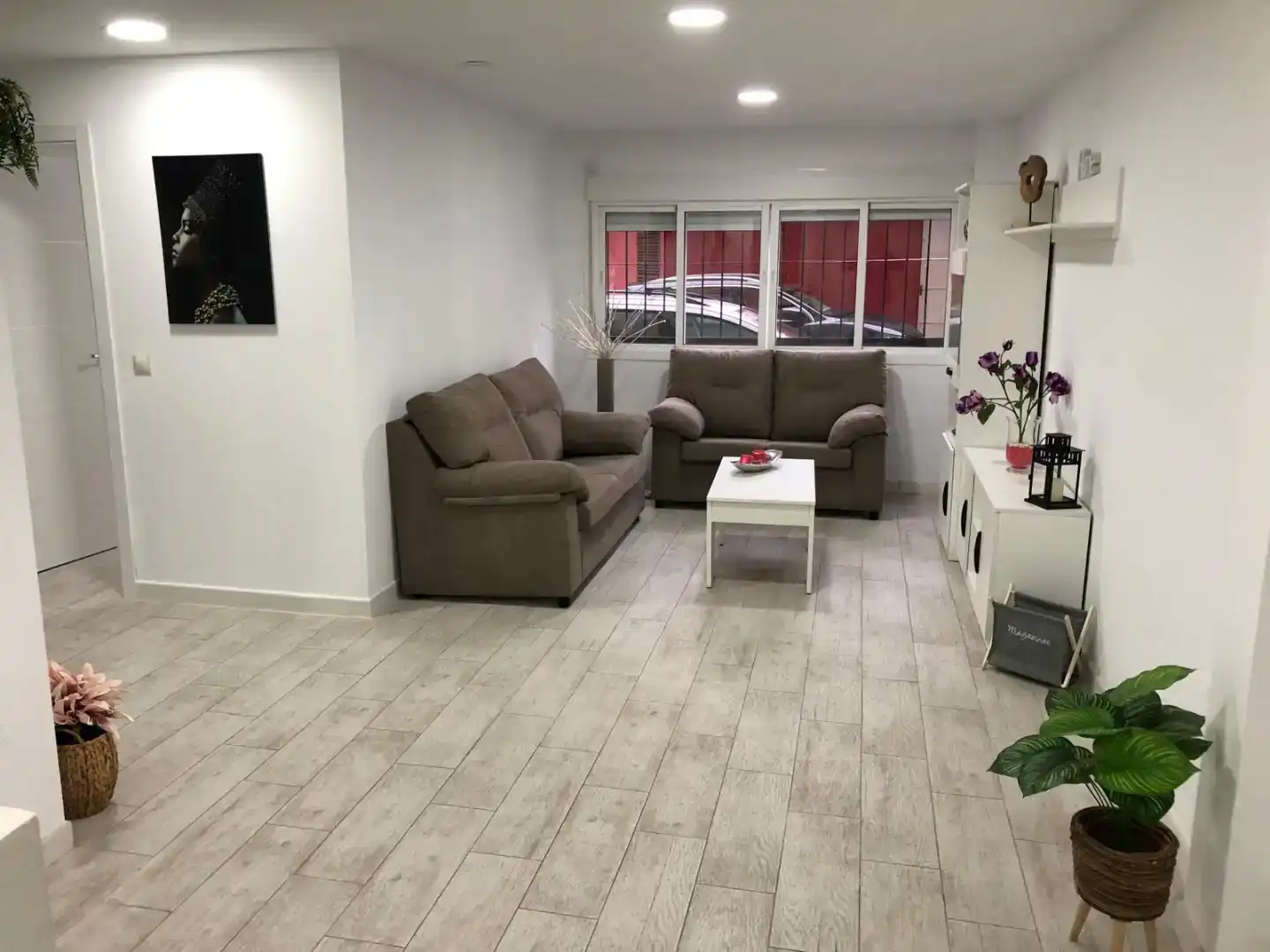 Sala d'estar de Pis en venda en  Sevilla Capital amb Aire condicionat