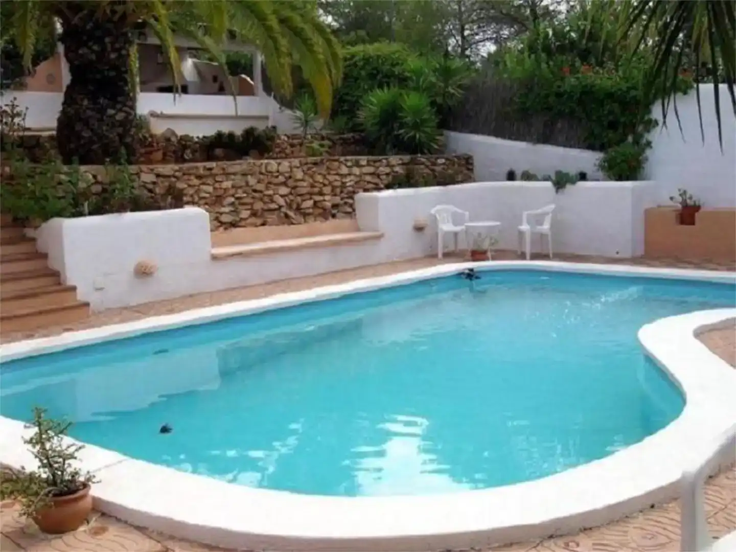 Piscina de Casa o xalet de lloguer en Santa Eulària des Riu amb Aire condicionat i Piscina