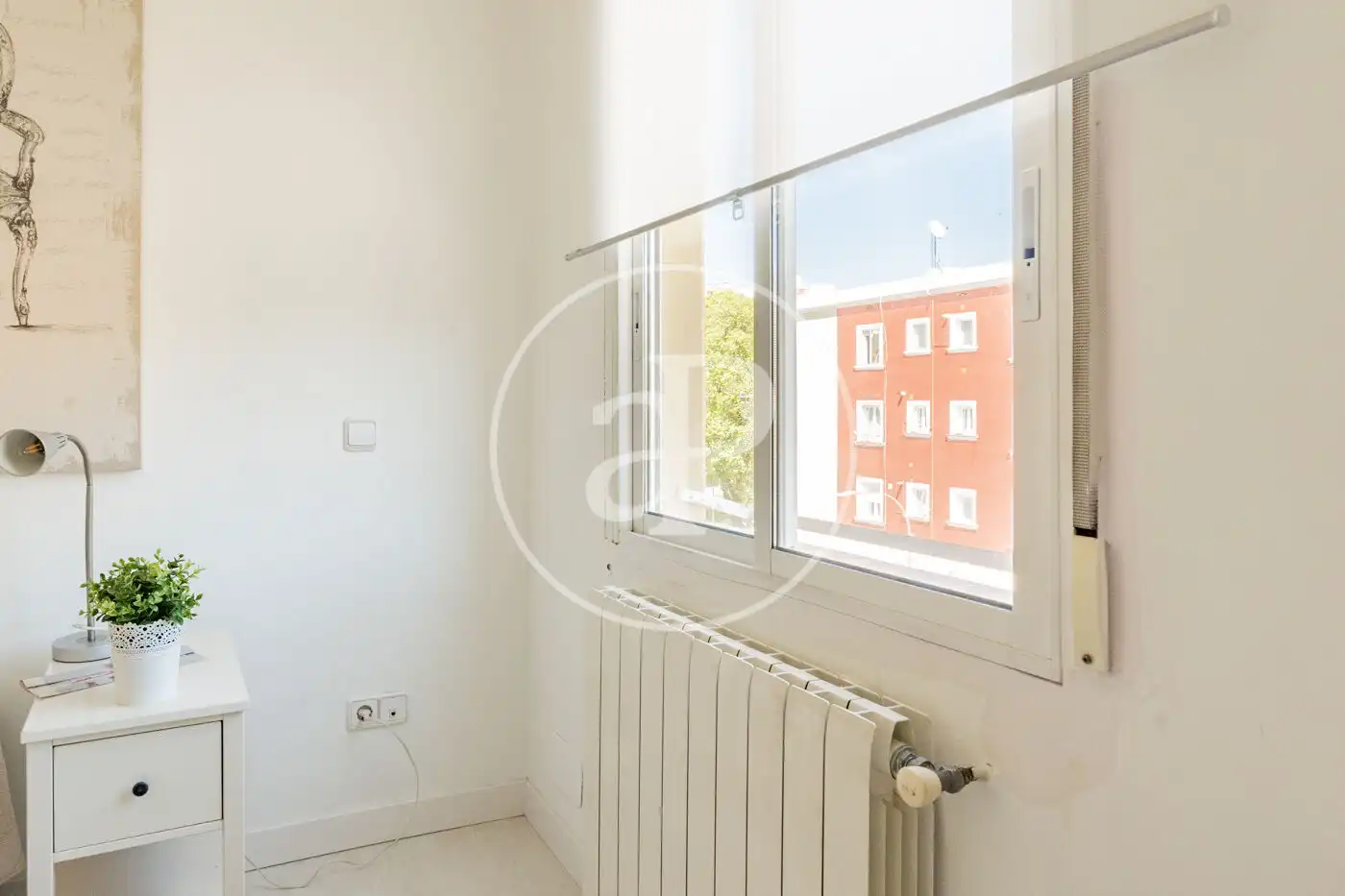 Habitación de Piso de alquiler en Madrid con Aire acondicionado, Calefacción y Amueblado