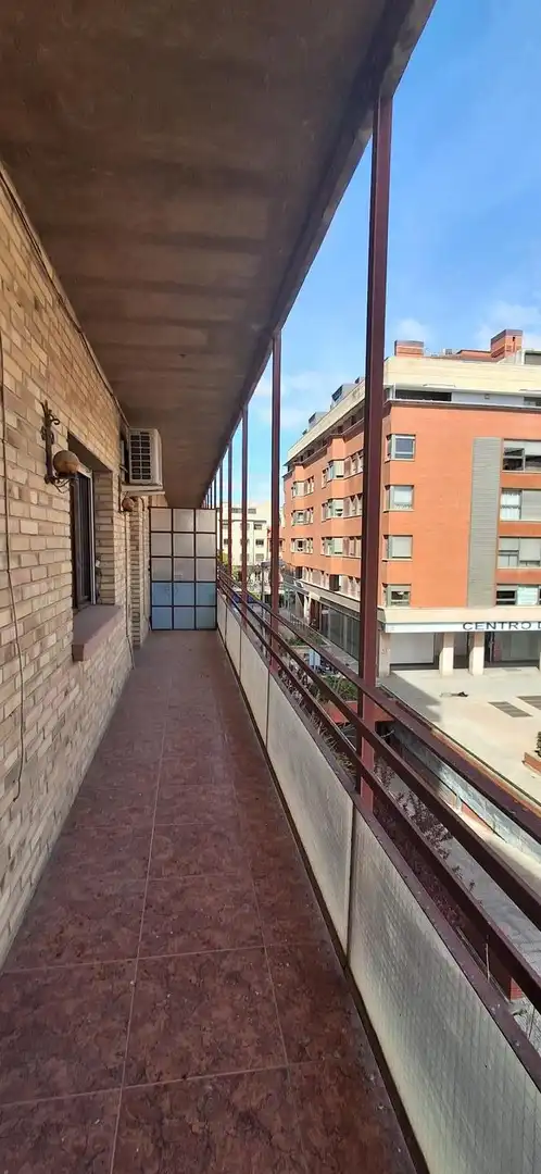 Balcony of Flat for sale in Tudela  with Air Conditioner, Heating and Parquet flooring