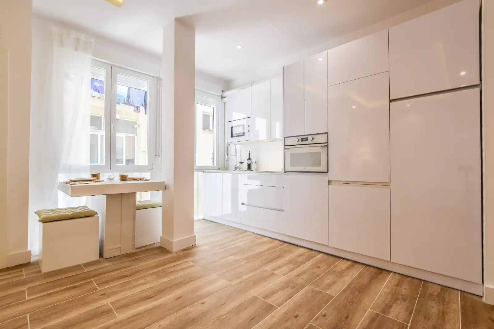 Cocina de Piso de alquiler en Madrid con Calefacción