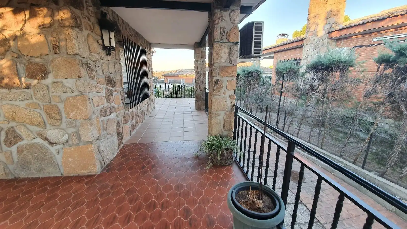 Terraza de Casa o chalet en venta en Aldea del Fresno con Aire acondicionado y Piscina