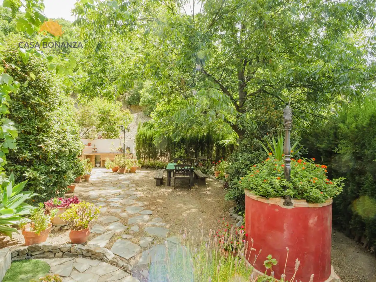 Jardín de Finca rústica en venta en Jete con Aire acondicionado, Jardín privado y Terraza