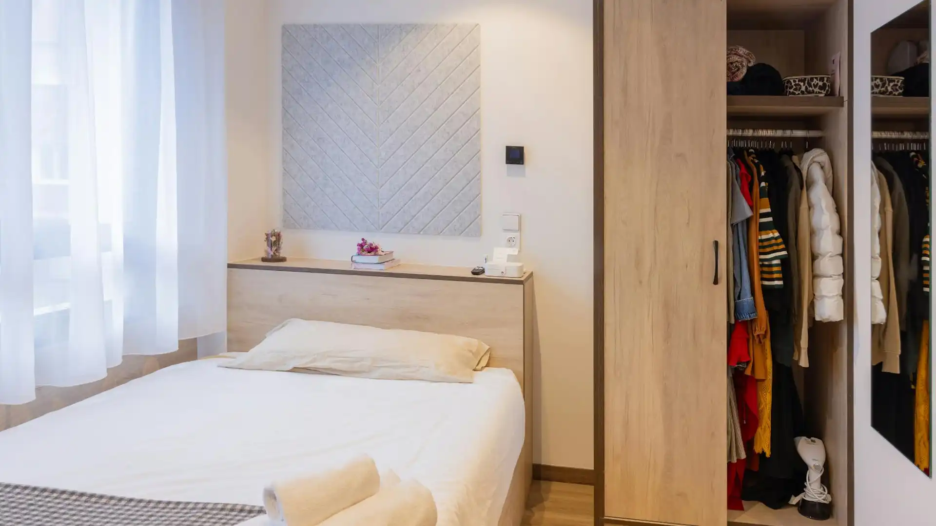 Schlafzimmer von Gebäude zur Miete in Madrid