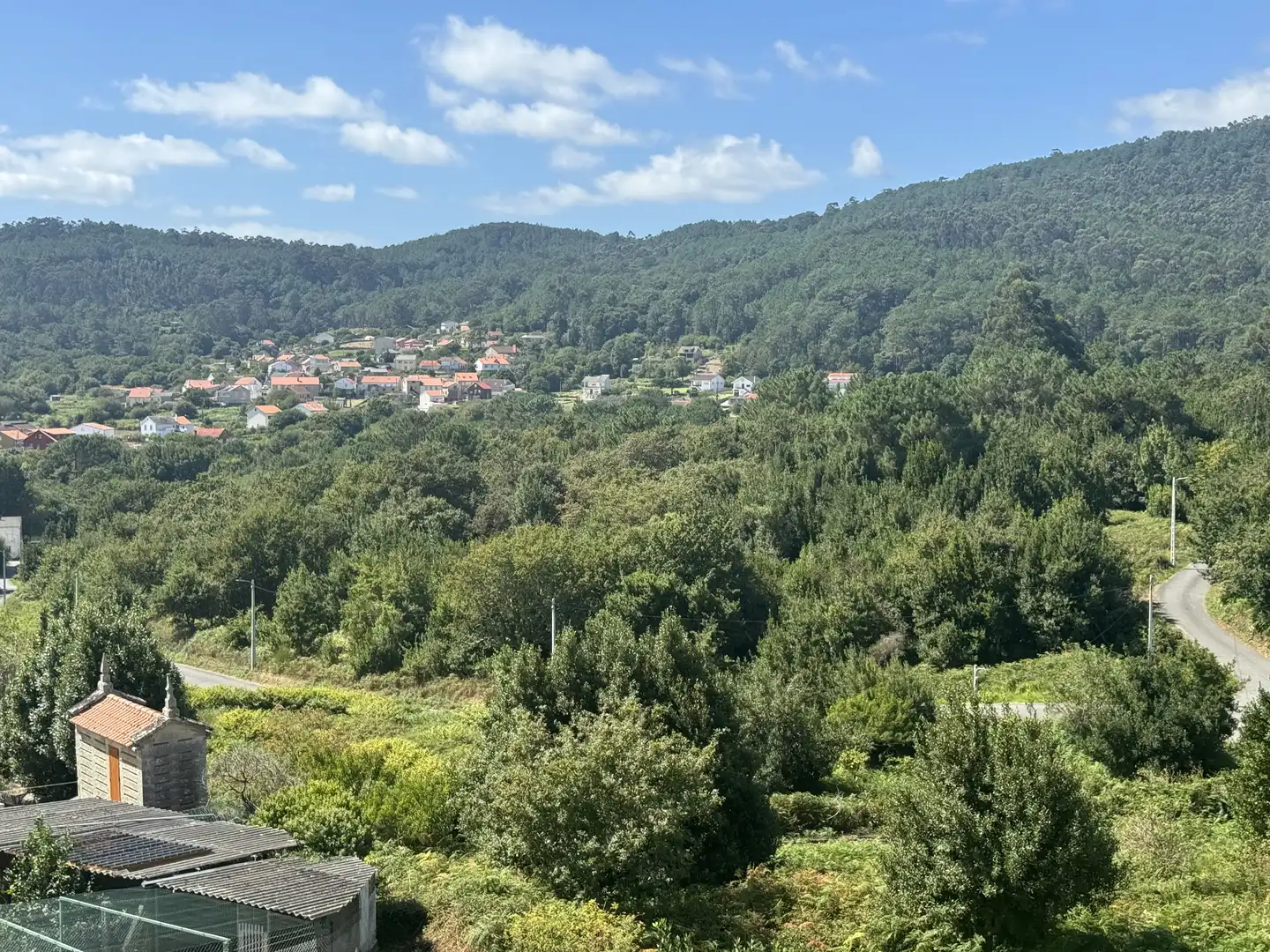 Vista exterior de Finca rústica en venda en Muros amb Jardí privat, Terrassa i Balcó