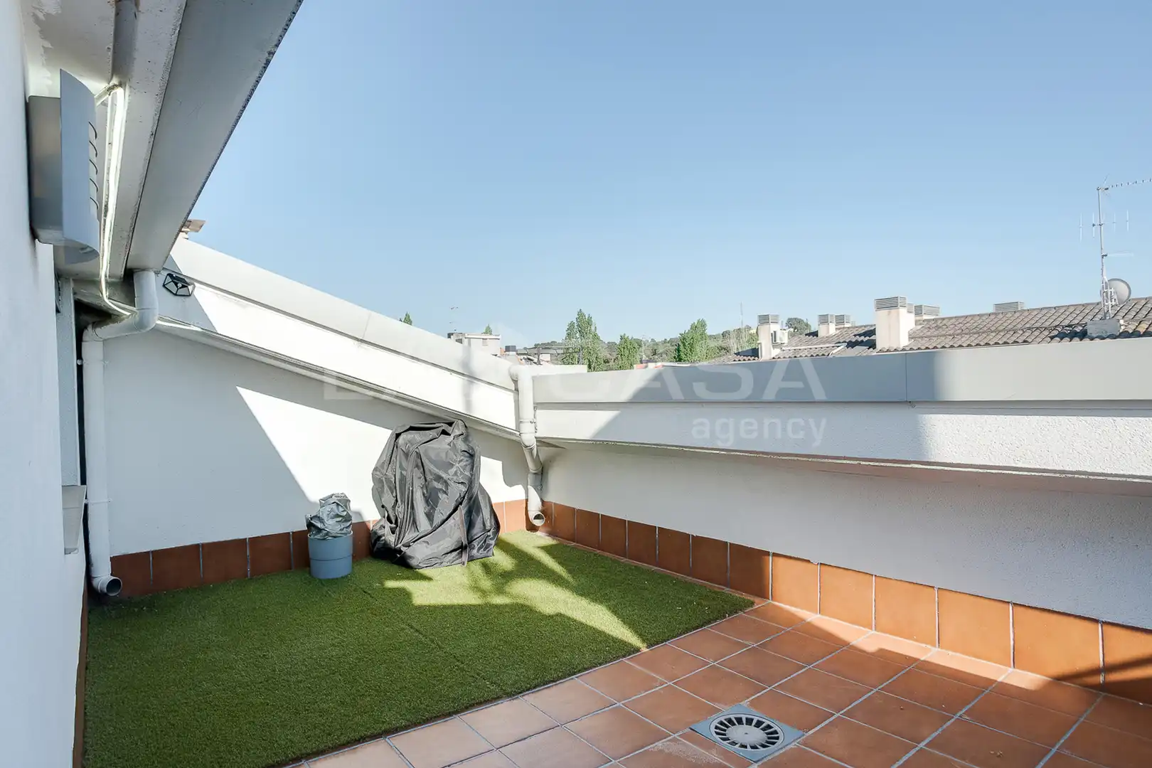 Terraza de Dúplex en venta en Les Franqueses del Vallès con Aire acondicionado, Calefacción y Parquet