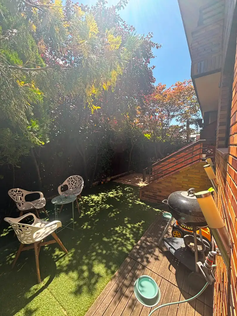Terraza de Planta baja en venta en Las Rozas de Madrid con Calefacción, Trastero y Piscina comunitaria