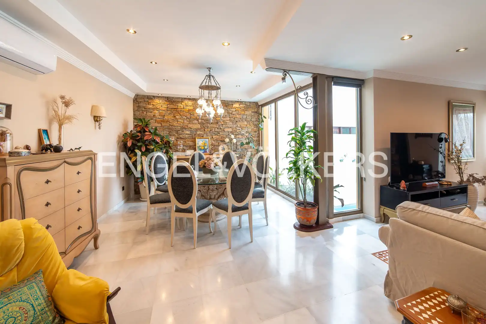 Dining room of Country homes for sale in San Fernando  with Heating, Private garden and Swimming Pool