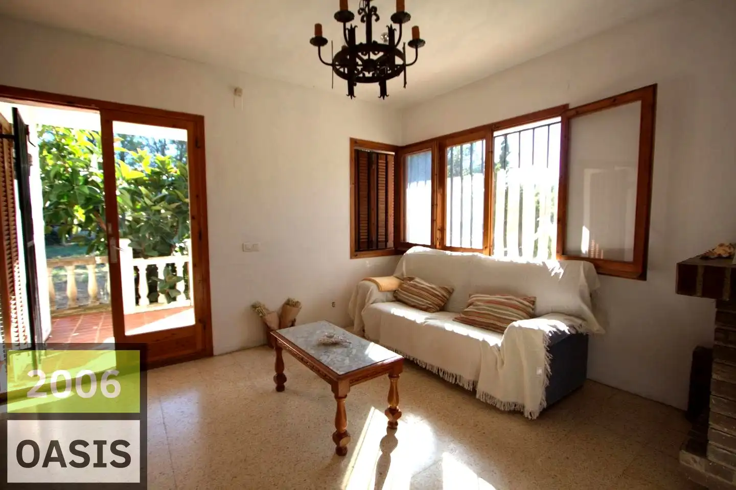 Sala de estar de Casa o chalet en venta en L'Ametlla de Mar  con Jardín privado y Terraza
