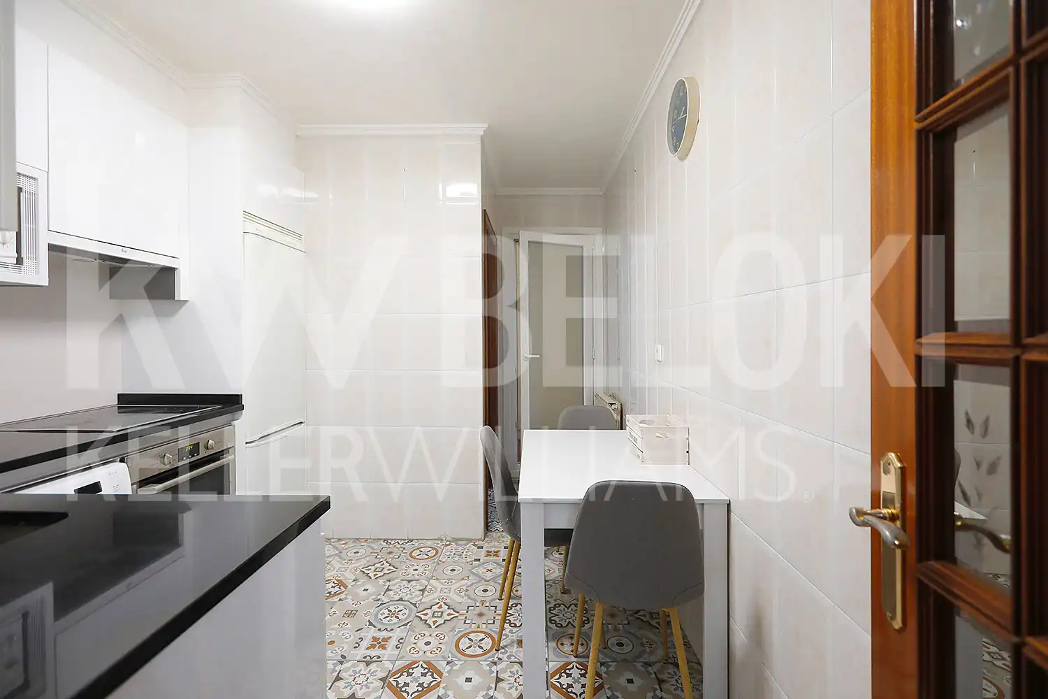 Cocina de Piso de alquiler en Donostia - San Sebastián  con Calefacción, Amueblado y Balcón