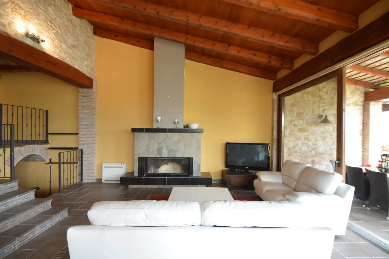 Sala de estar de Casa o chalet en venta en San Jorge / Sant Jordi con Aire acondicionado, Calefacción y Jardín privado