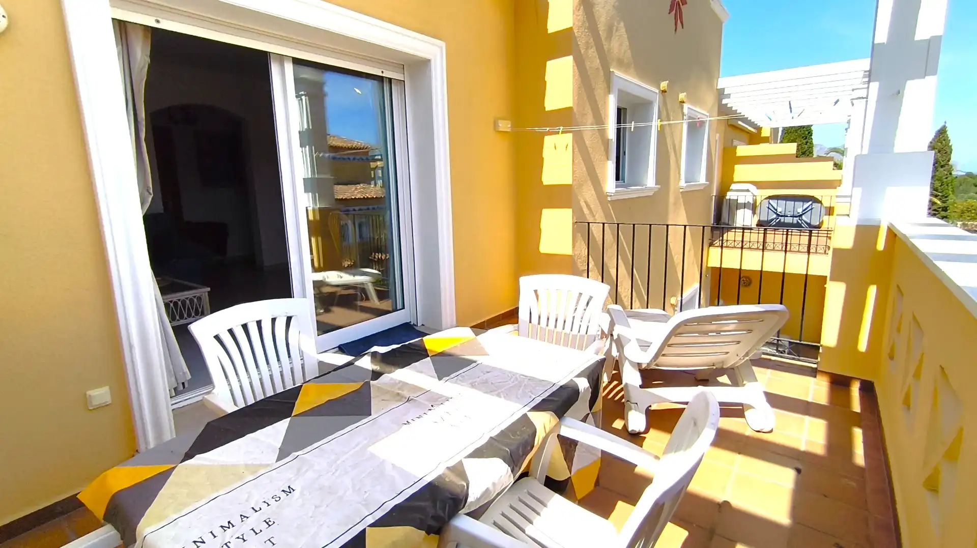 Terrassa de Apartament en venda en Dénia amb Aire condicionat, Terrassa i Traster