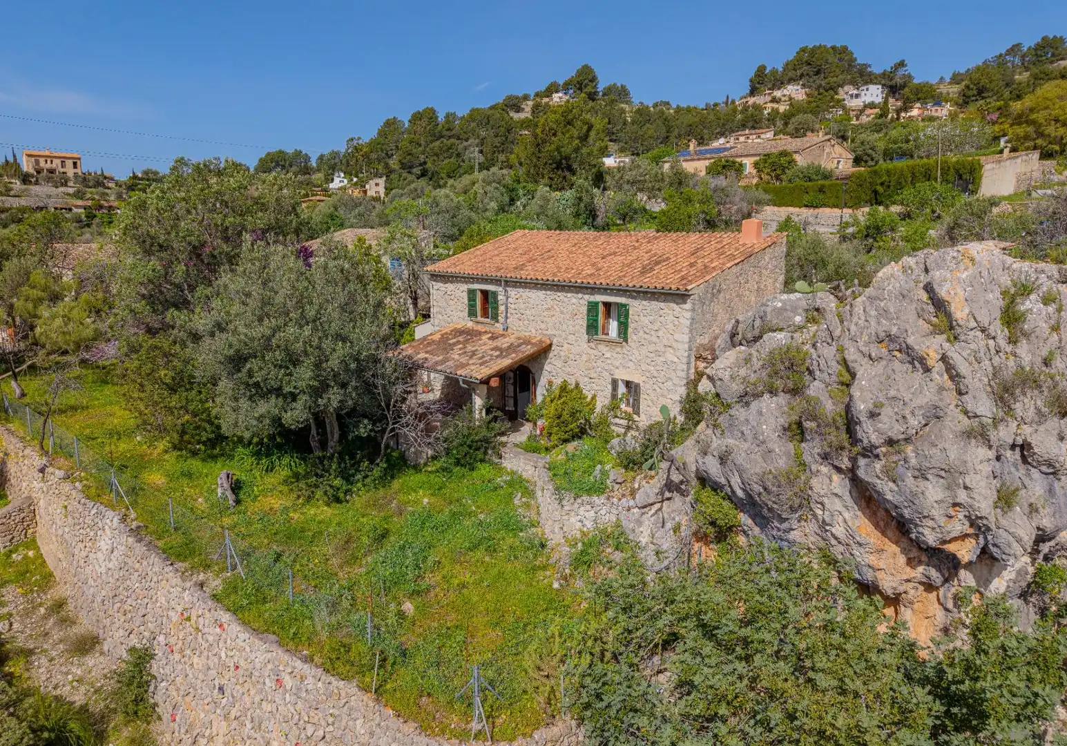 Vista exterior de Finca rústica en venta en Puigpunyent con Jardín privado, Terraza y Trastero