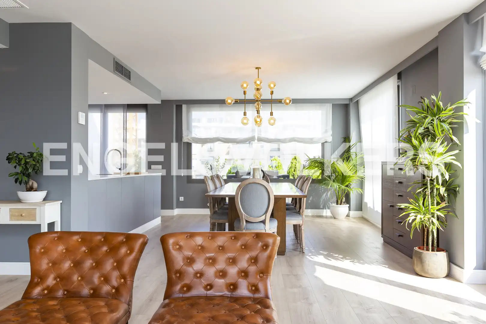 Comedor de Ático de alquiler en Madrid con Aire acondicionado, Calefacción y Terraza