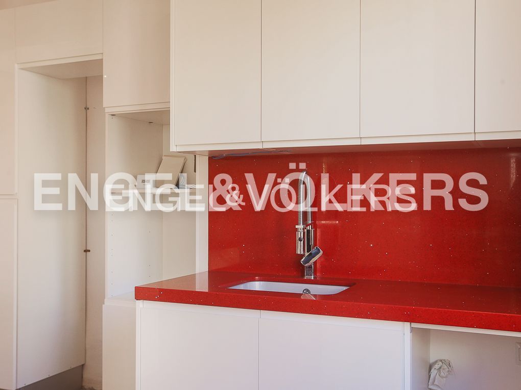 Cuina de Apartament de lloguer en  Valencia Capital amb Aire condicionat, Calefacció i Parquet