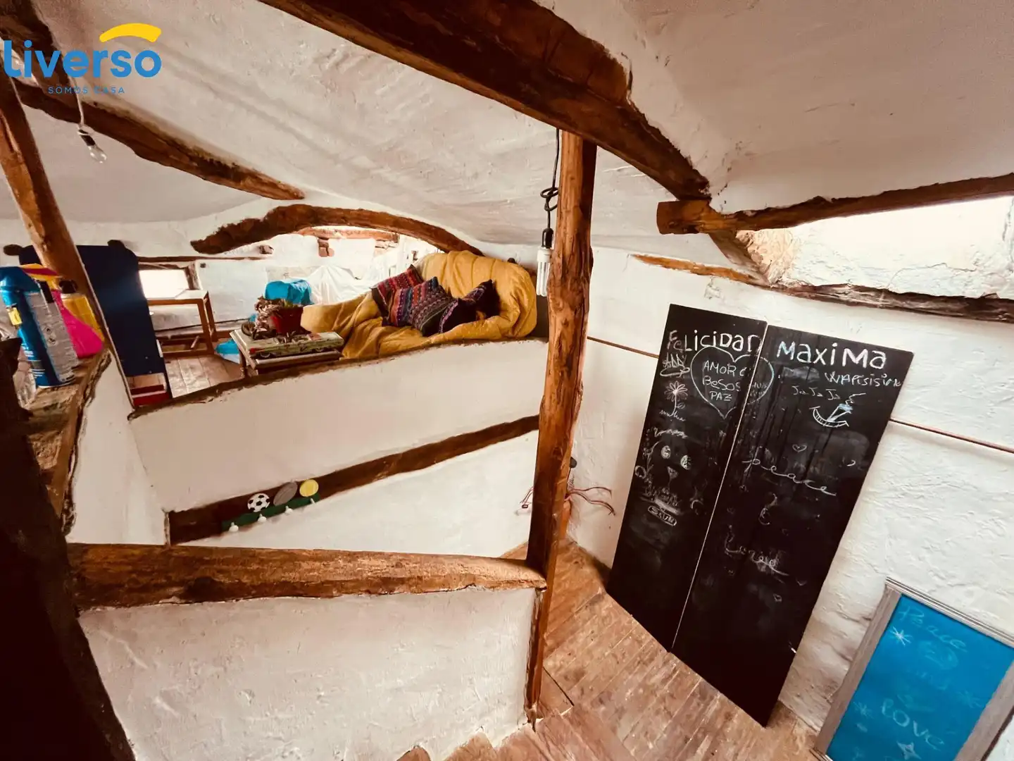 Bedroom of Houses for sale in Revillarruz  with Heating, Terrace and Furnished
