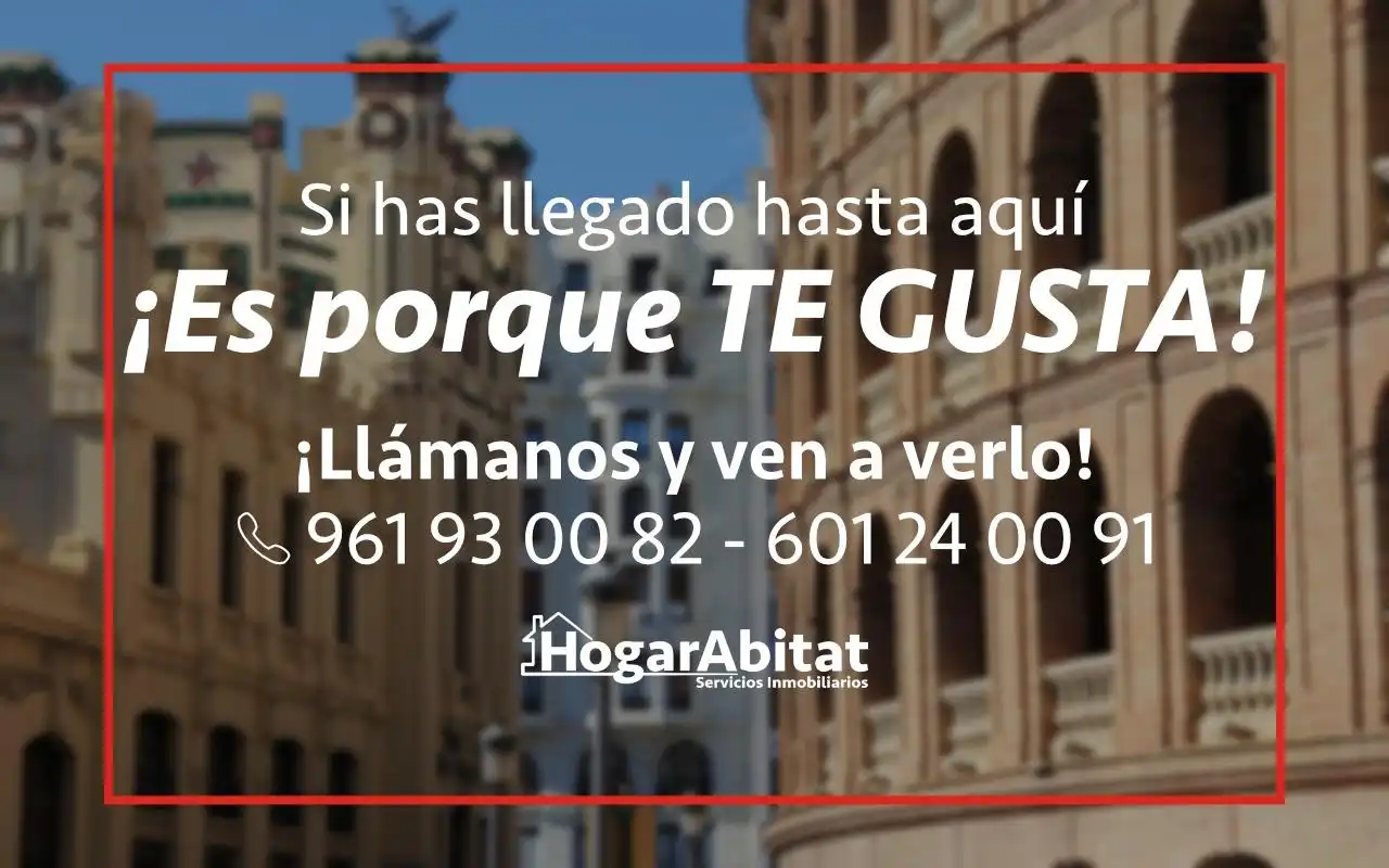 Vista exterior de Pis en venda en Valencia amb Aire condicionat, Calefacció i Moblat