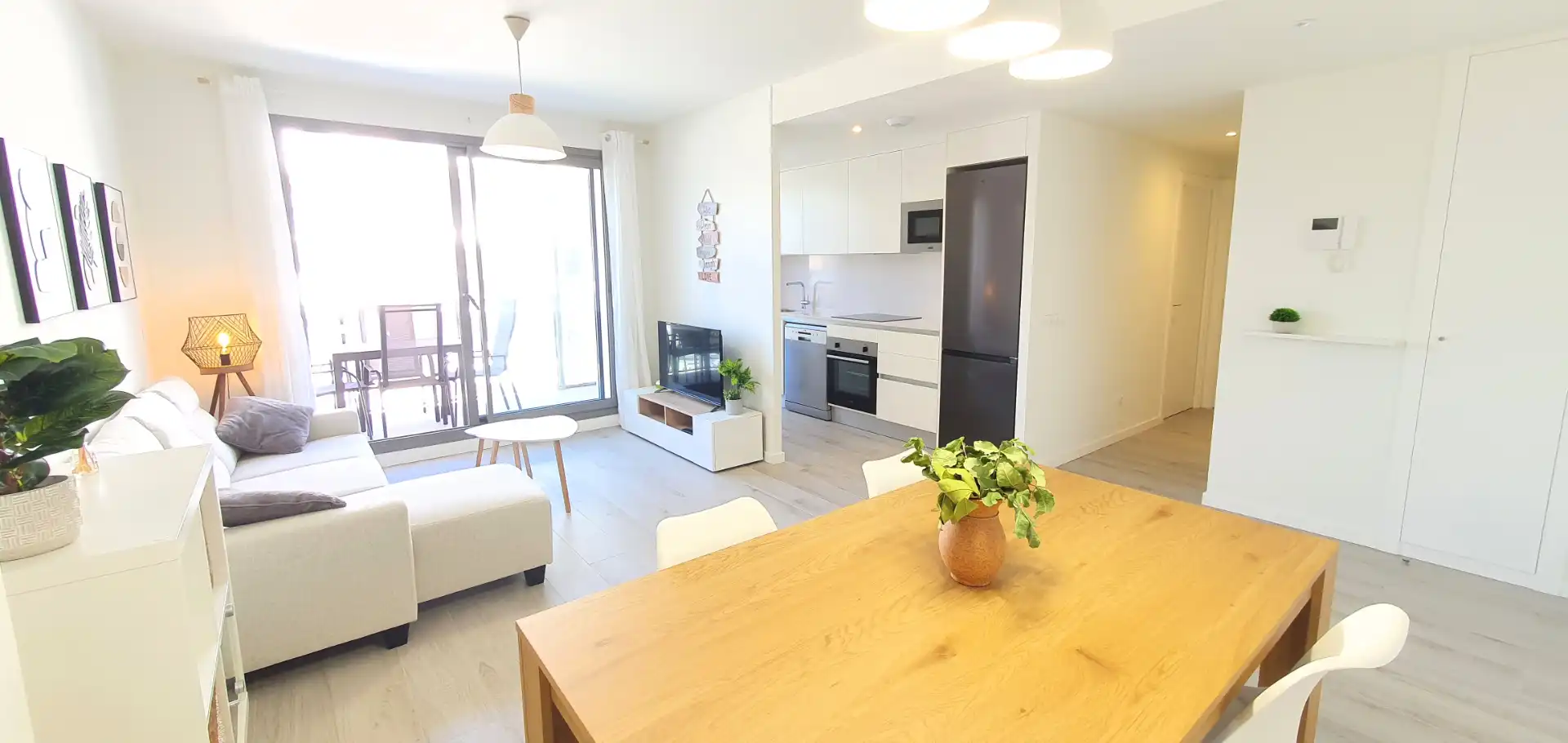Living room of Apartments for rent in Dénia  with Air Conditioner, Heating and Terrace