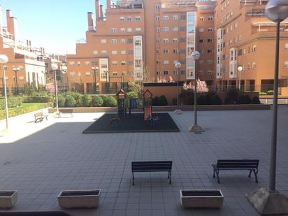 Terrace of Flat for sale in  Madrid Capital  with Air Conditioner, Storage room and Community pool