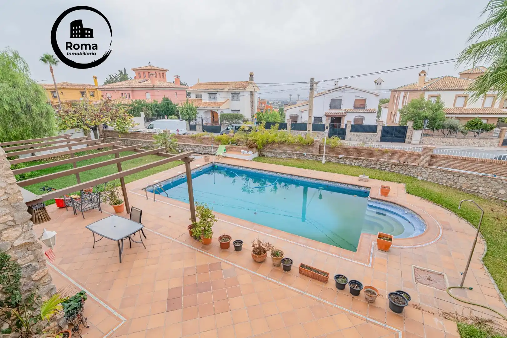 Piscina de Casa o chalet en venta en La Zubia con Calefacción, Jardín privado y Terraza