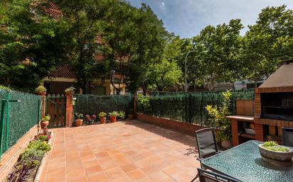 Garden of Single-family semi-detached for sale in Les Franqueses del Vallès  with Air Conditioner, Heating and Private garden