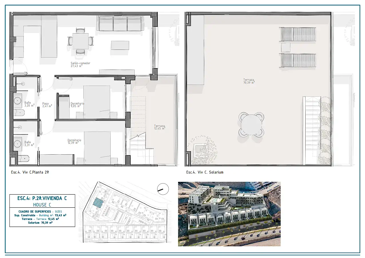 Apartament amb terrassa en venda a El Hornillo, imagen 20