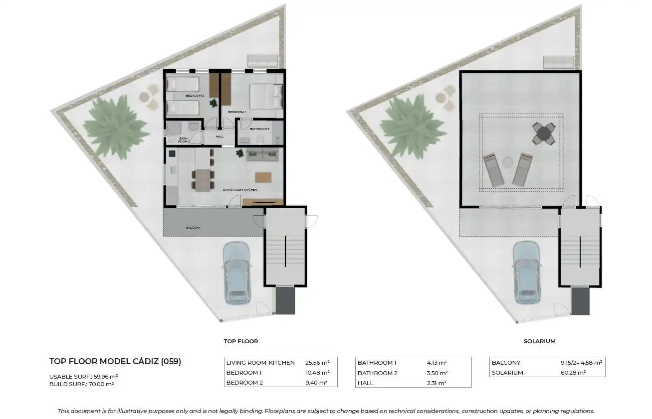 Ático en venta en Fuente Álamo de Murcia con Terraza y Piscina comunitaria