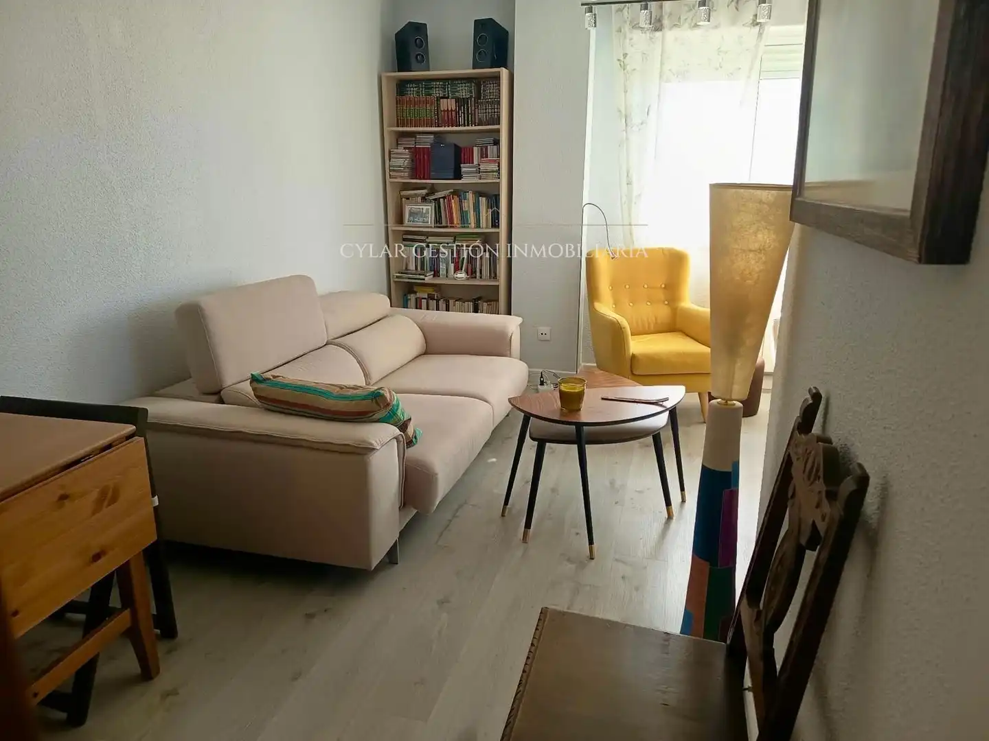 Wohnzimmer von Wohnung zum Verkauf in Terradillos mit Heizung, Parkett und Terrasse