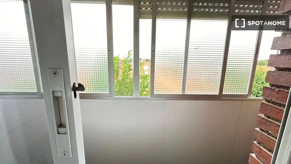 Terraza de Piso de alquiler en Alcalá de Henares con Aire acondicionado, Calefacción y Amueblado