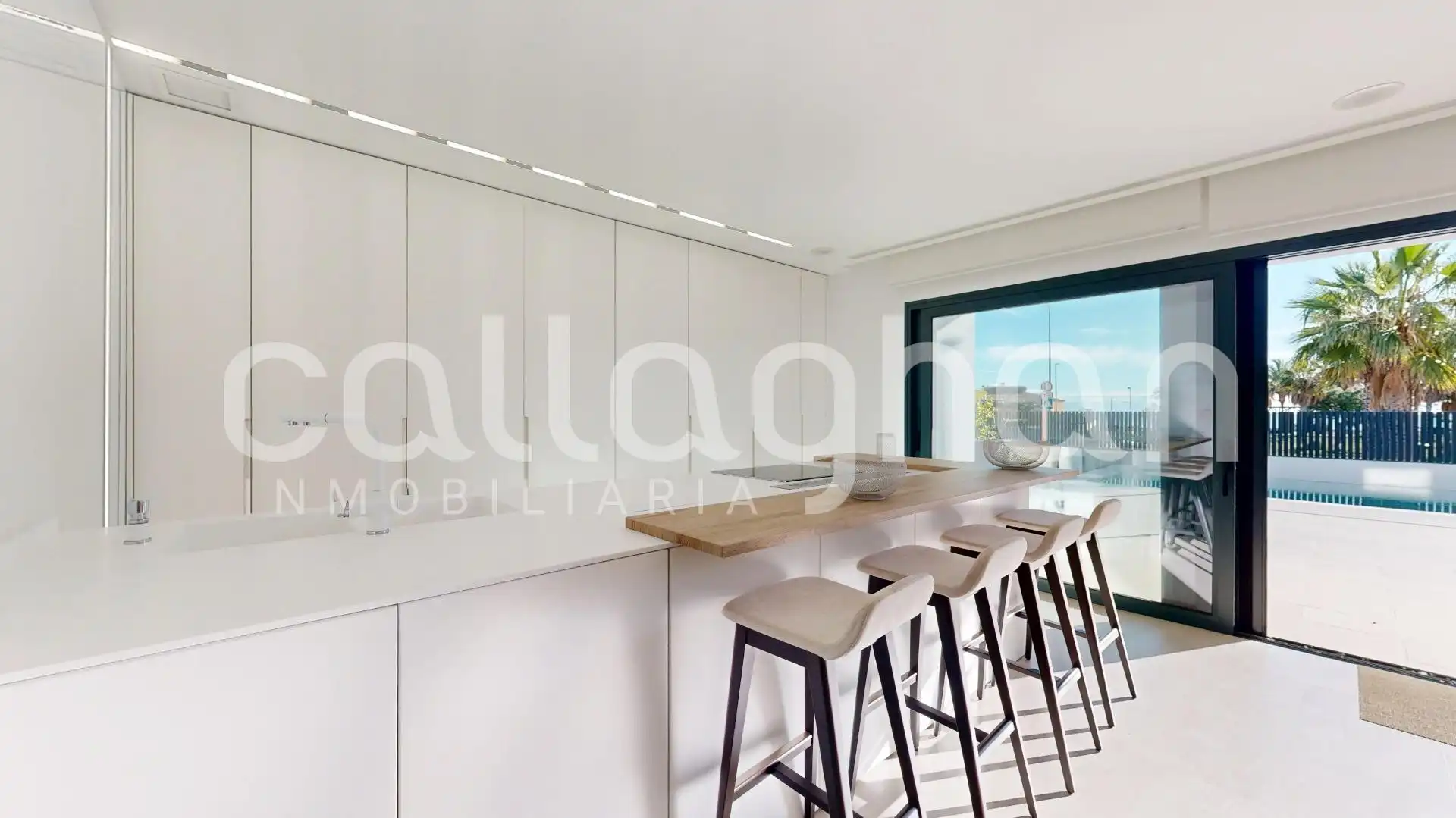 Cuina de Casa o xalet en venda en Almenara amb Aire condicionat, Calefacció i Jardí privat
